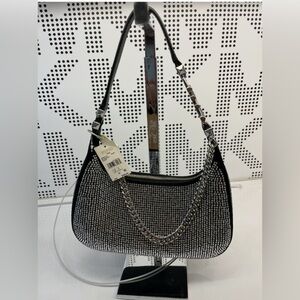 Michael Kors Piper with all white rhinestones on both sides, very blingy!